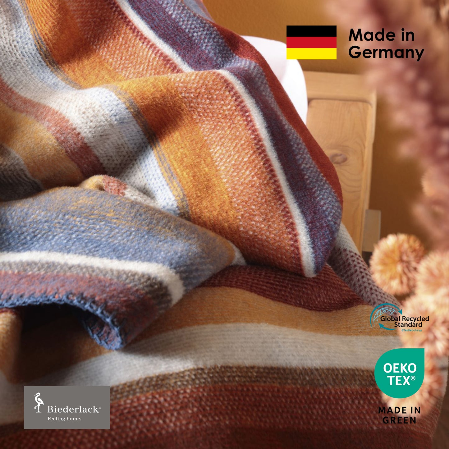 德國製優質混綿毛毯 TUNDRA