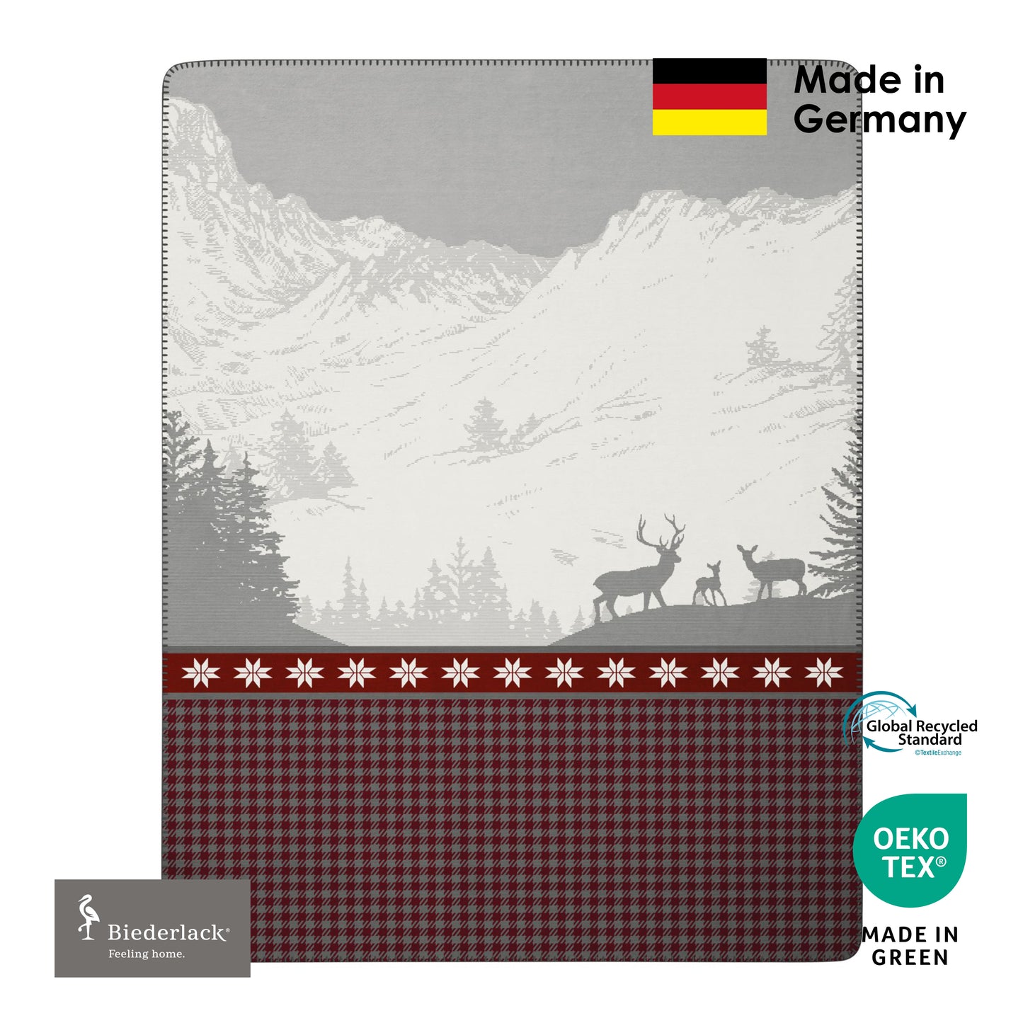 德國製優質混綿毛毯 ALPINE VIEW