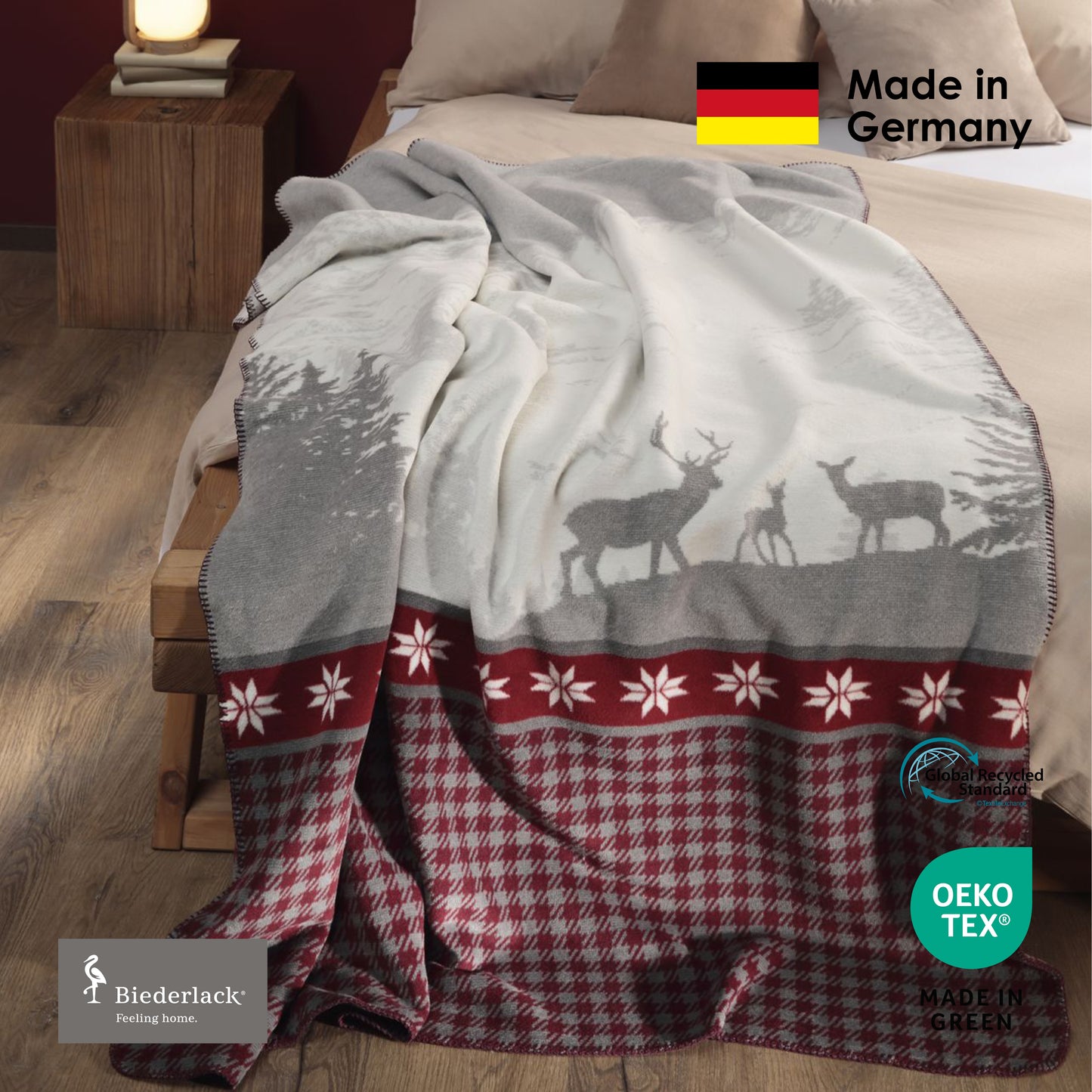 德國製優質混綿毛毯 ALPINE VIEW