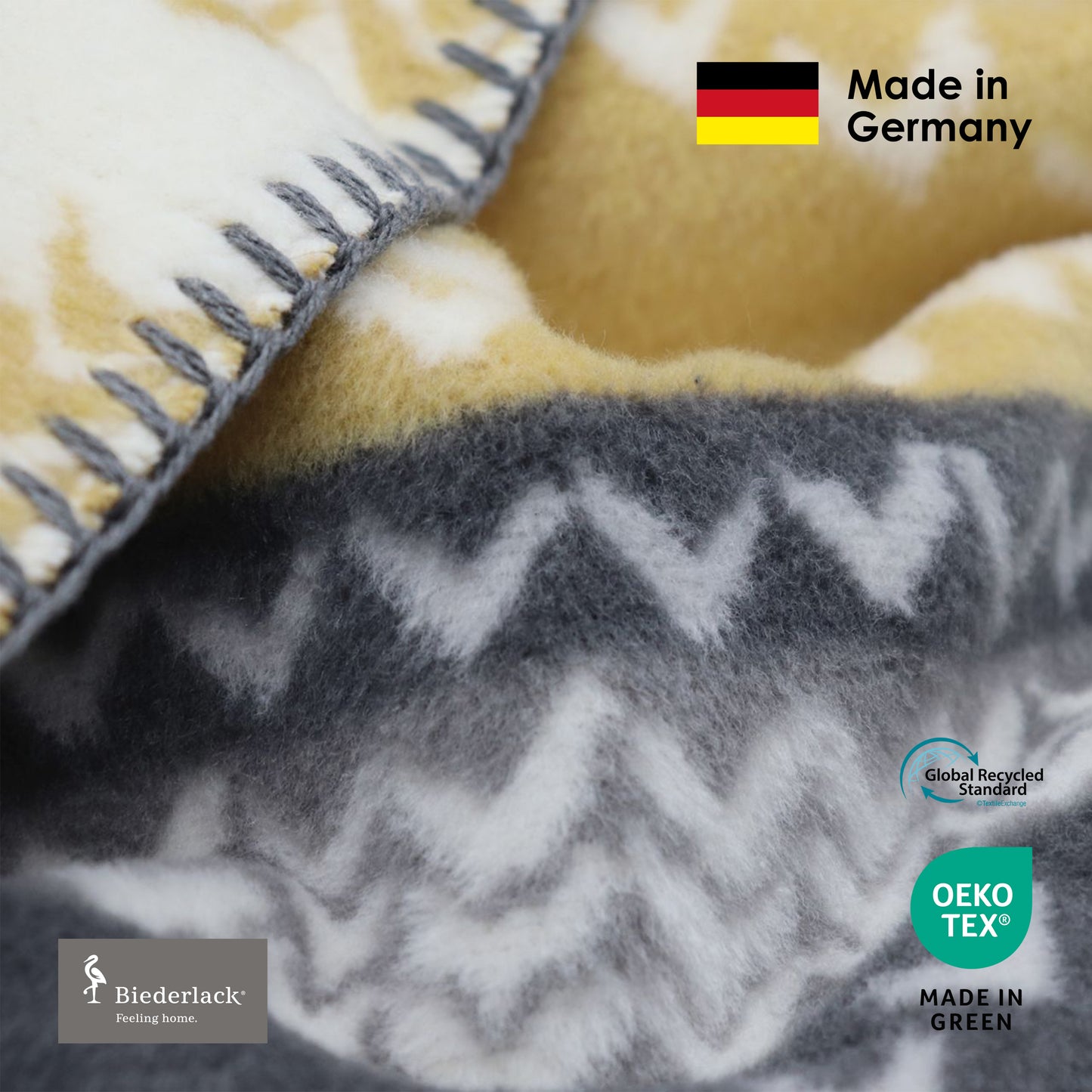 德國製優質混綿毛毯 WINTER KNIT