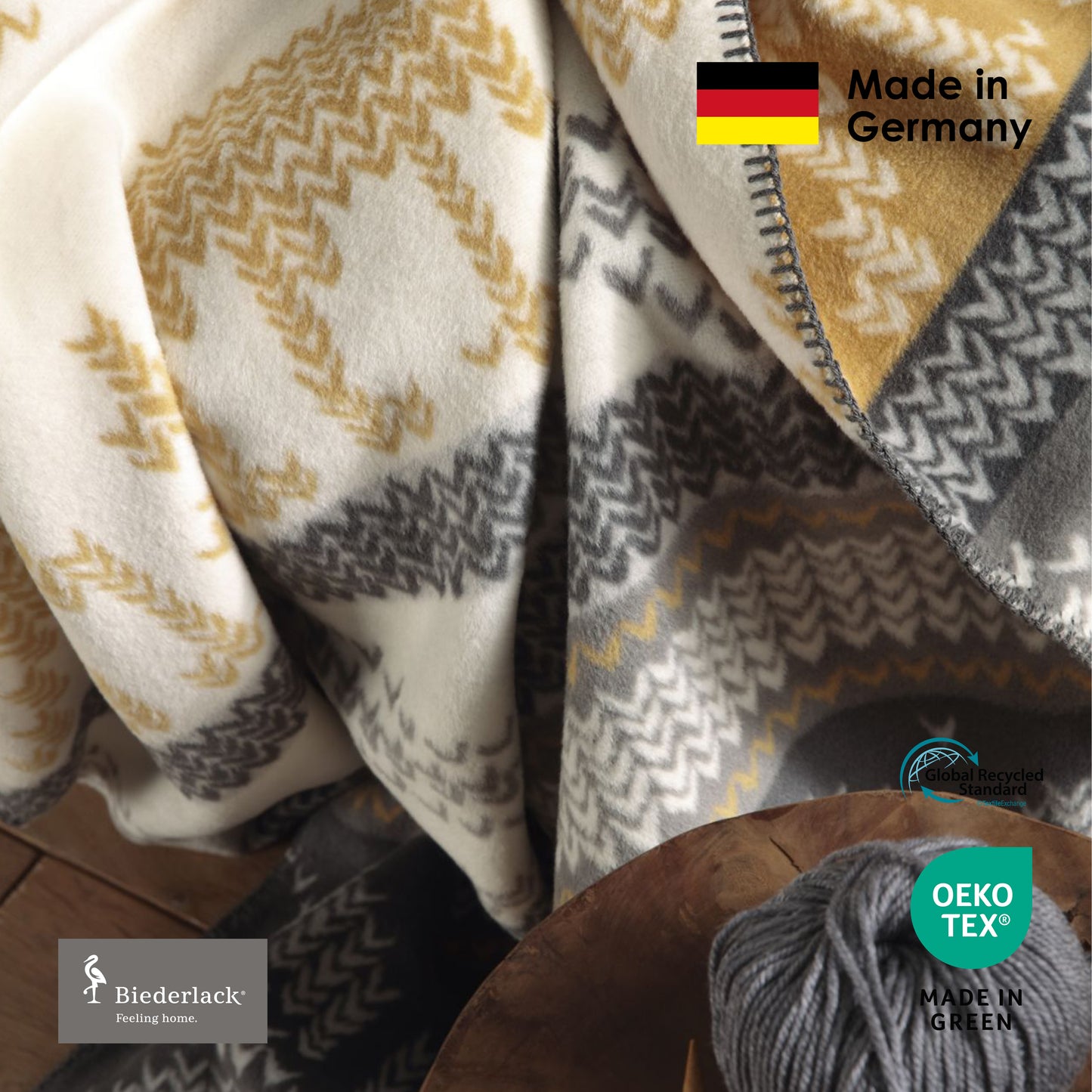 德國製優質混綿毛毯 WINTER KNIT