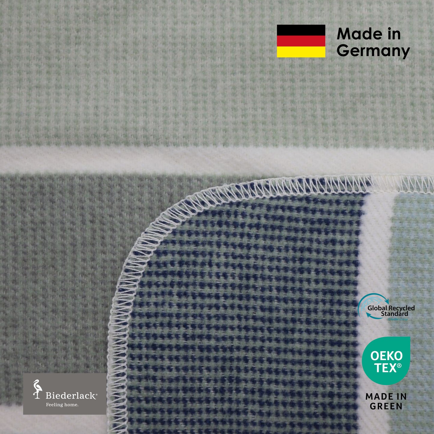 德國製優質全綿毛毯 COTTON LINES