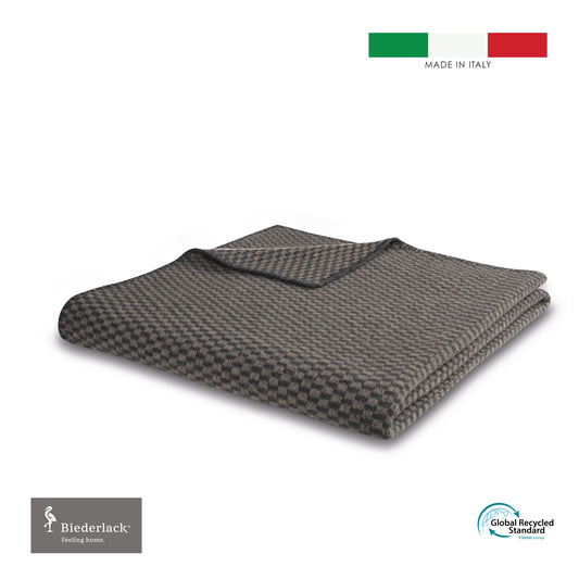 意大利製Merino美利奴羊毛毛毯 MOKKA