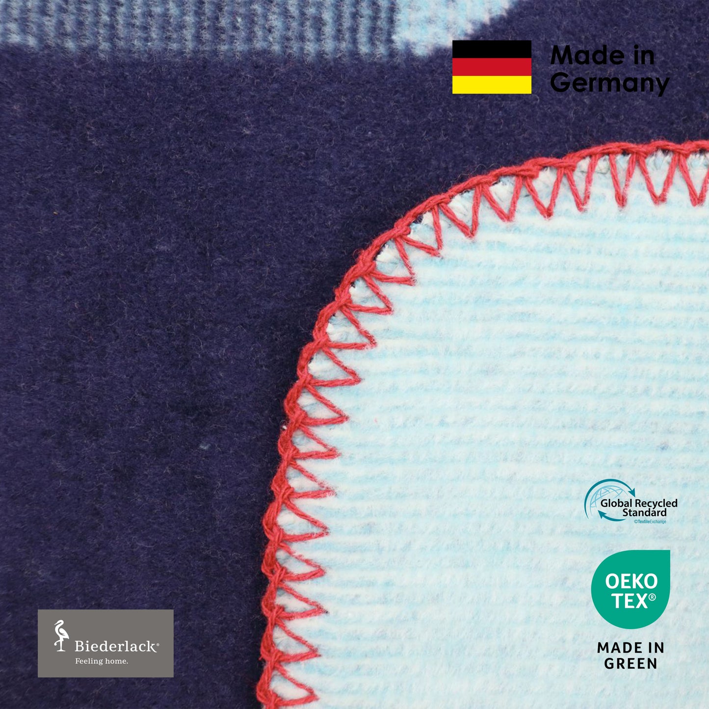 德國製嬰兒毛毯 LITTLE ROCKET