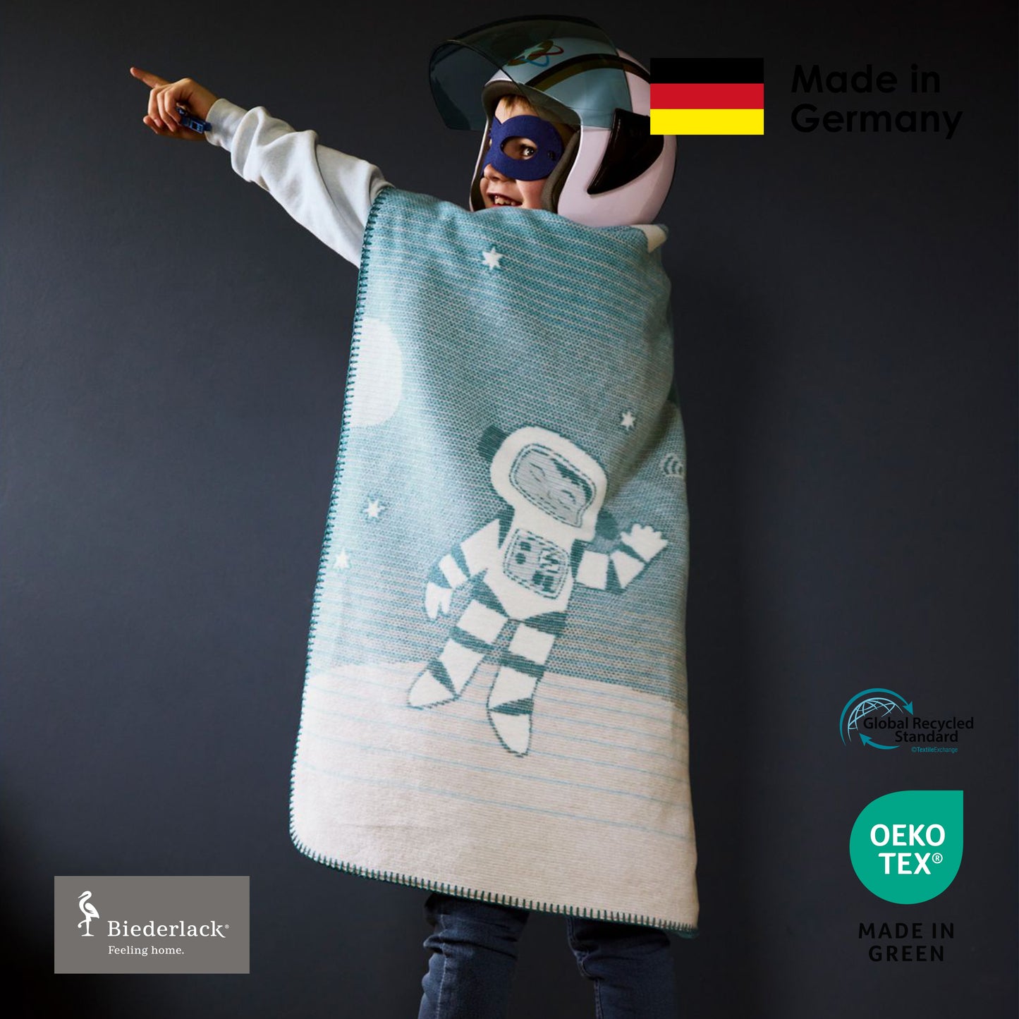 德國製嬰兒毛毯 SPACEKID