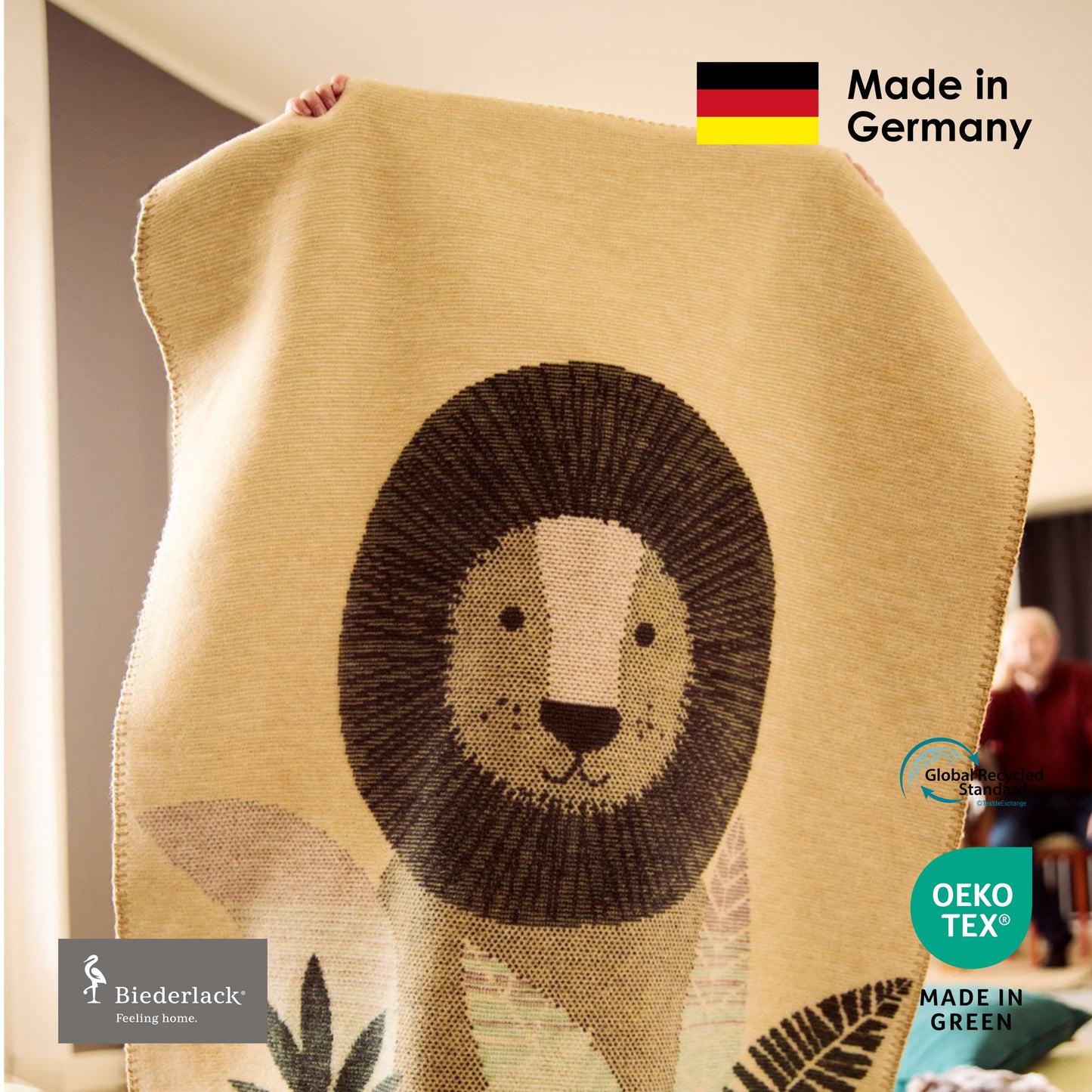 德國製嬰兒毛毯 LITTLE KING