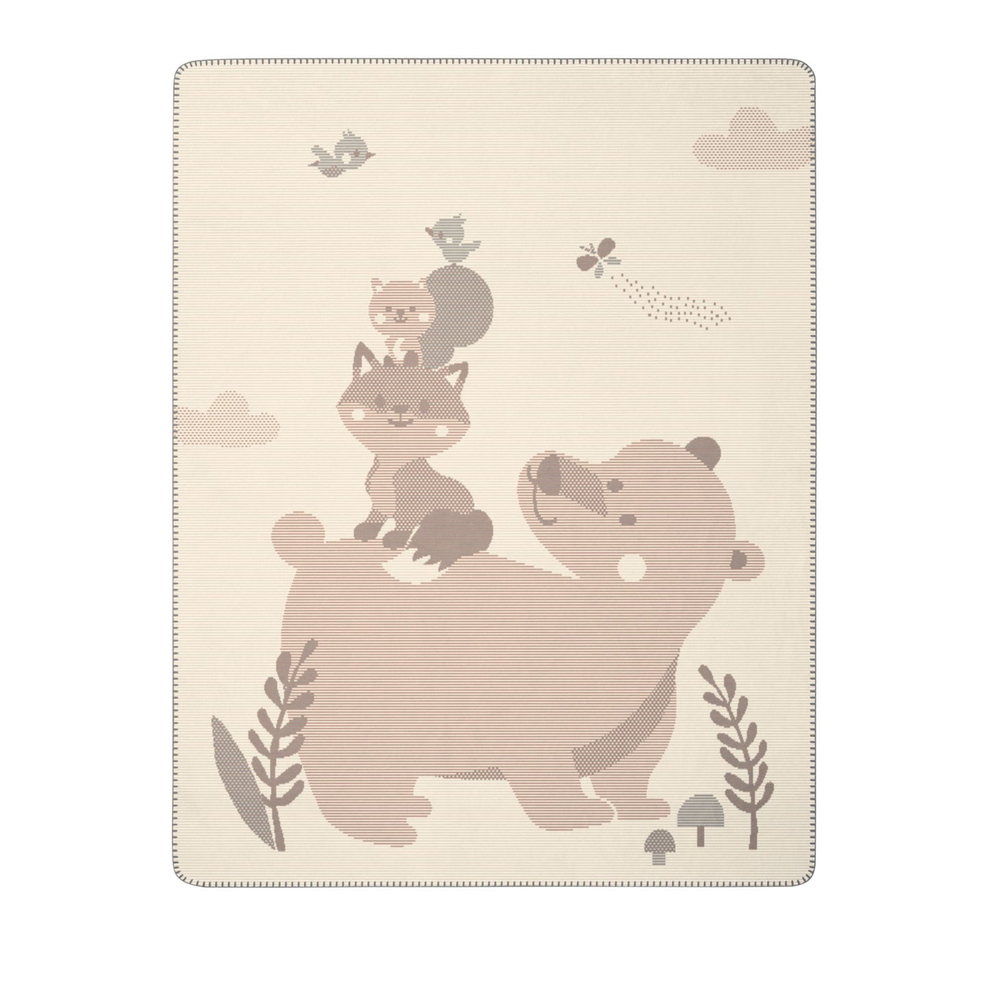 德國製嬰兒毛毯 FOXY & FRIENDS