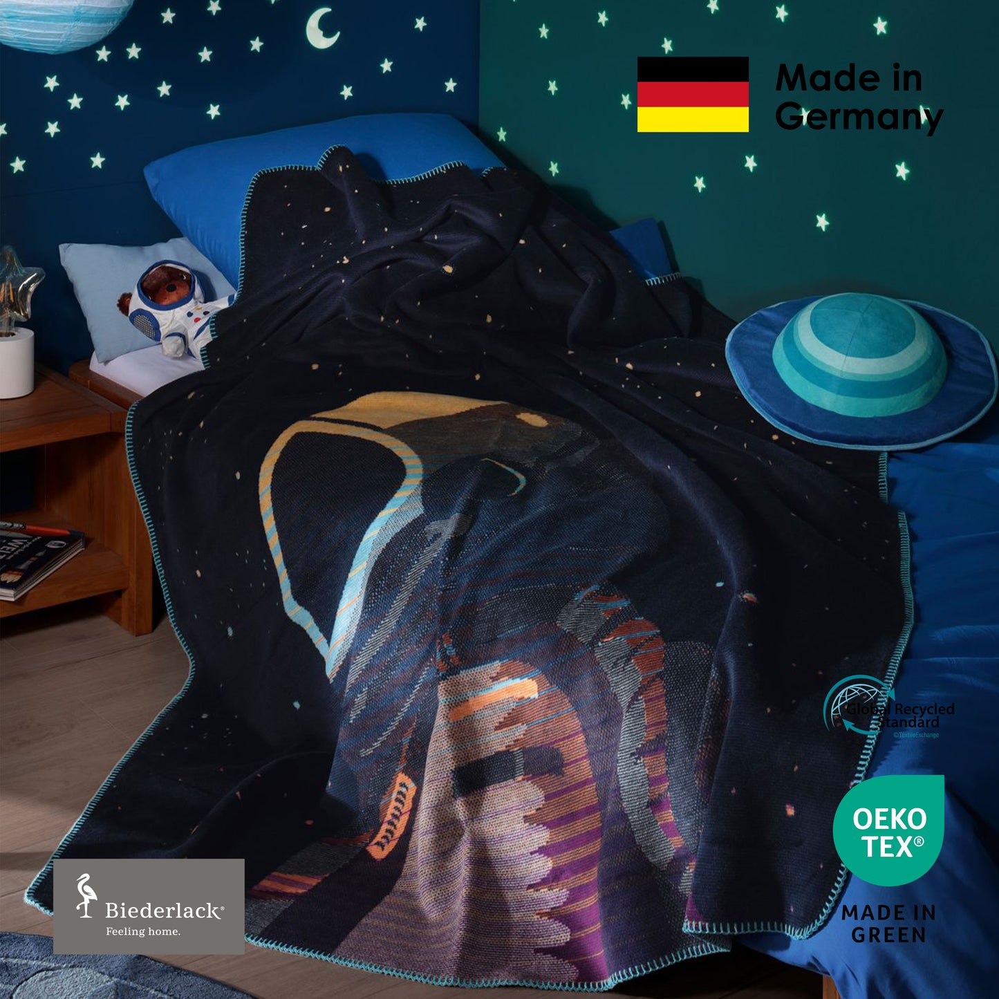 德國製兒童毛毯 ASTRONAUT