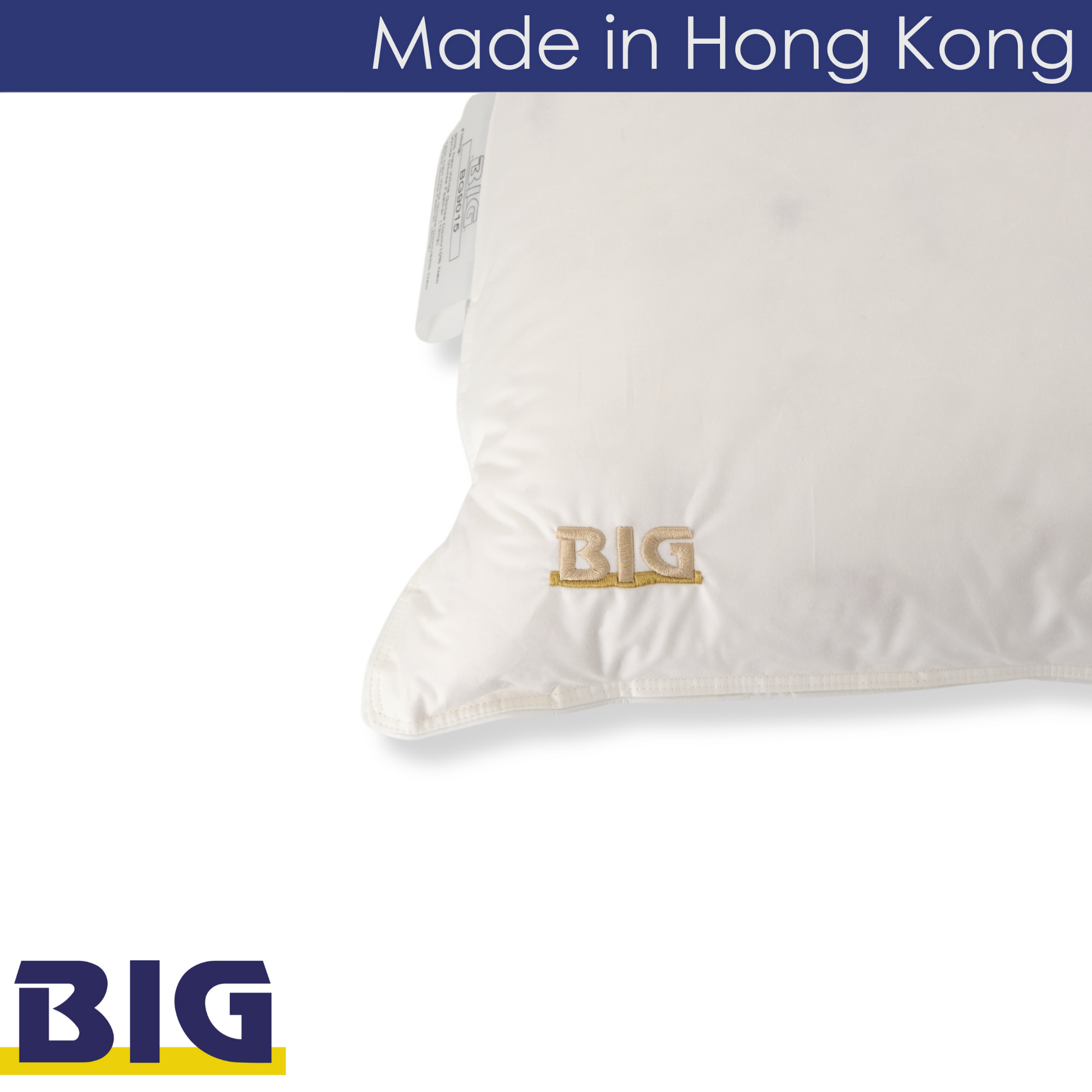 BIG 極致白鵝夾心羽絨枕c