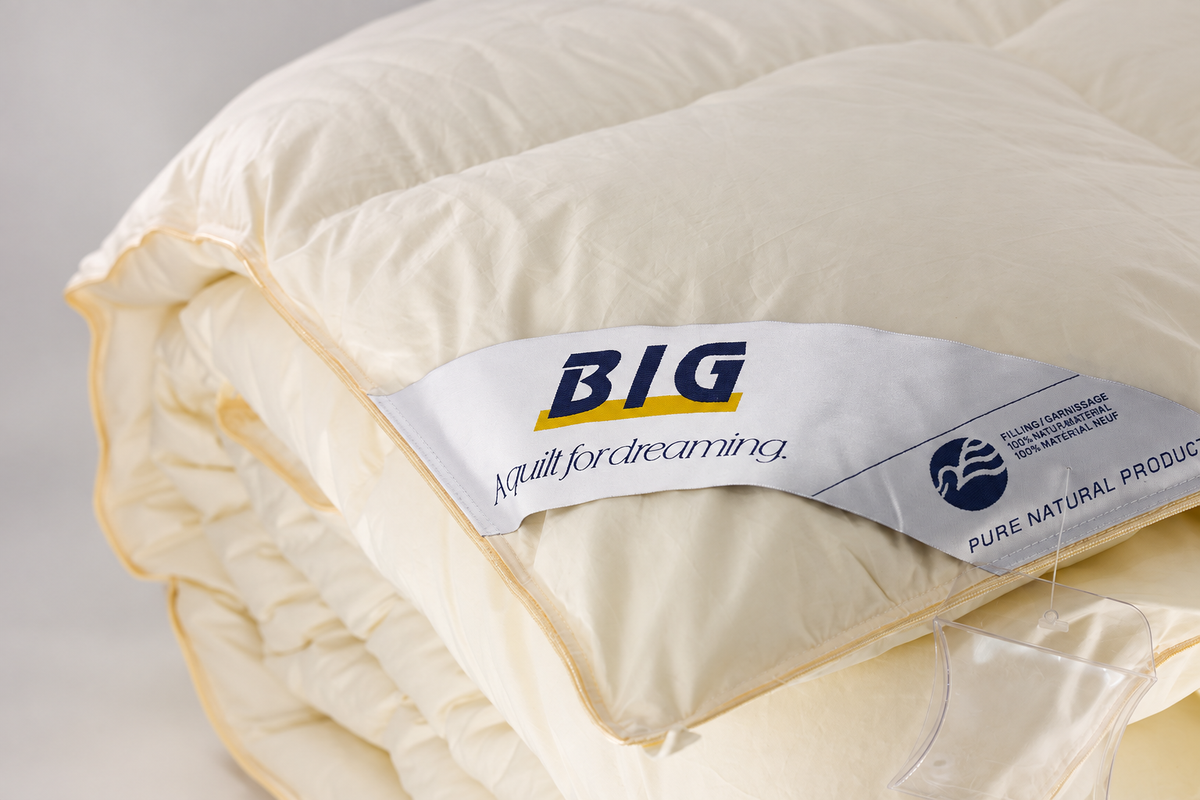 BIG duvet detail — retouched catalogue photograph